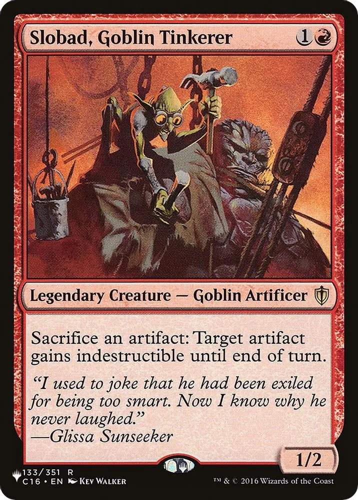 Slobad, Goblin Tinkerer (Slobad, Goblin Tinkerer)