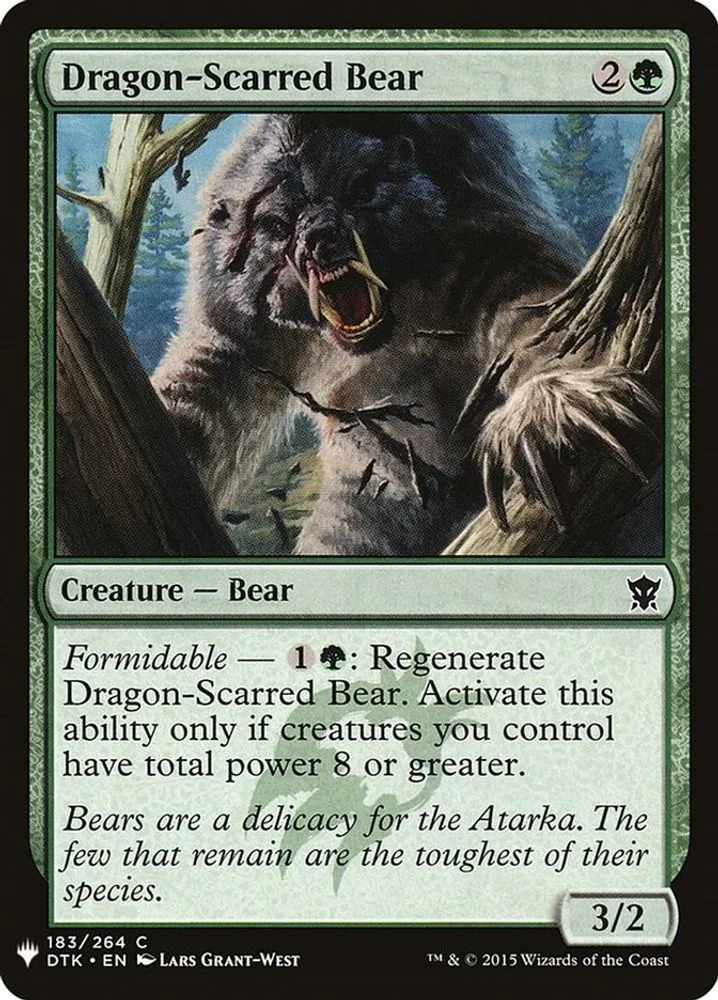 Dragon-Scarred Bear (Dragon-Scarred Bear)