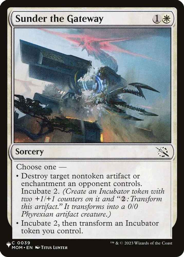 Sunder the Gateway (Sunder the Gateway)