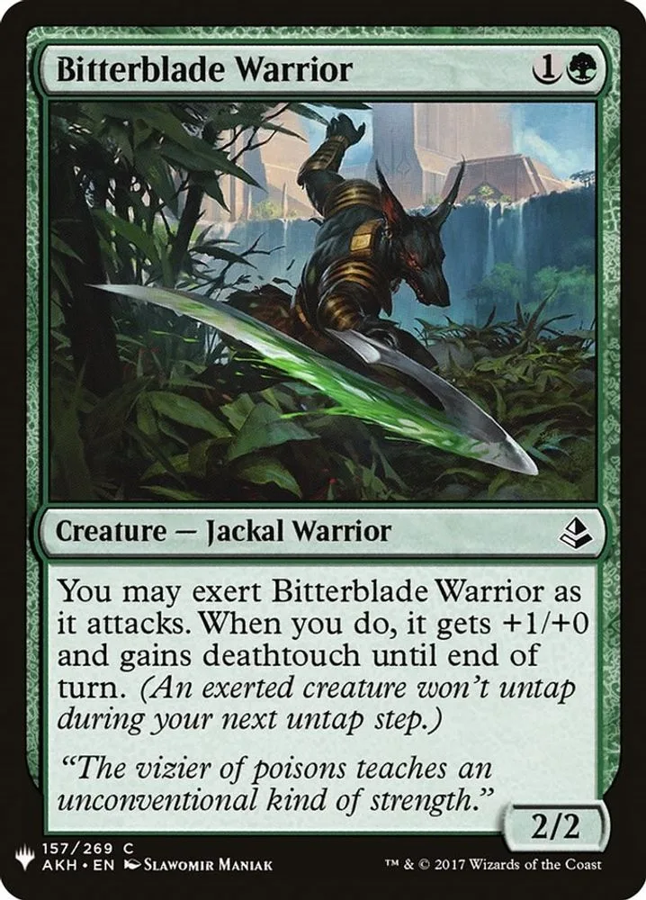 Bitterblade Warrior (Bitterblade Warrior)