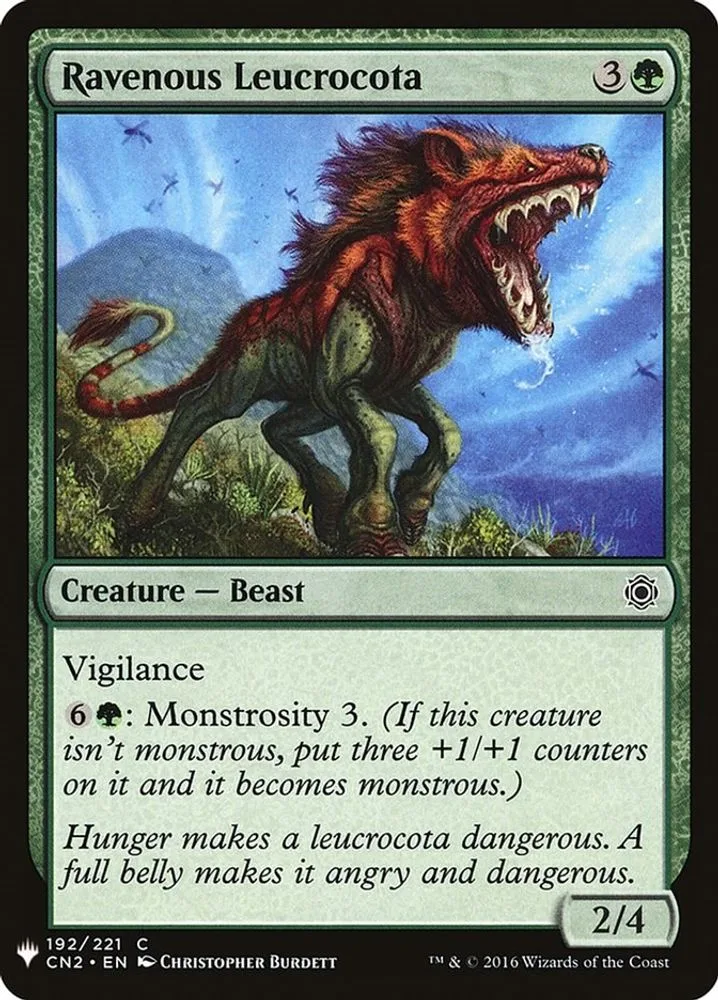 Ravenous Leucrocota (Ravenous Leucrocota)