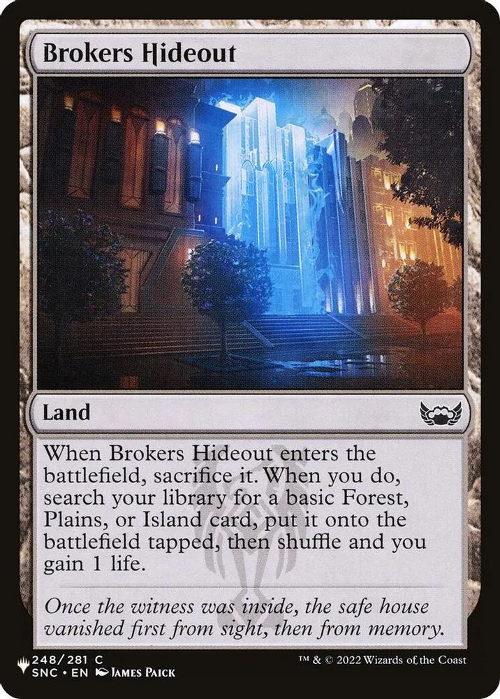 Brokers Hideout (Brokers Hideout)