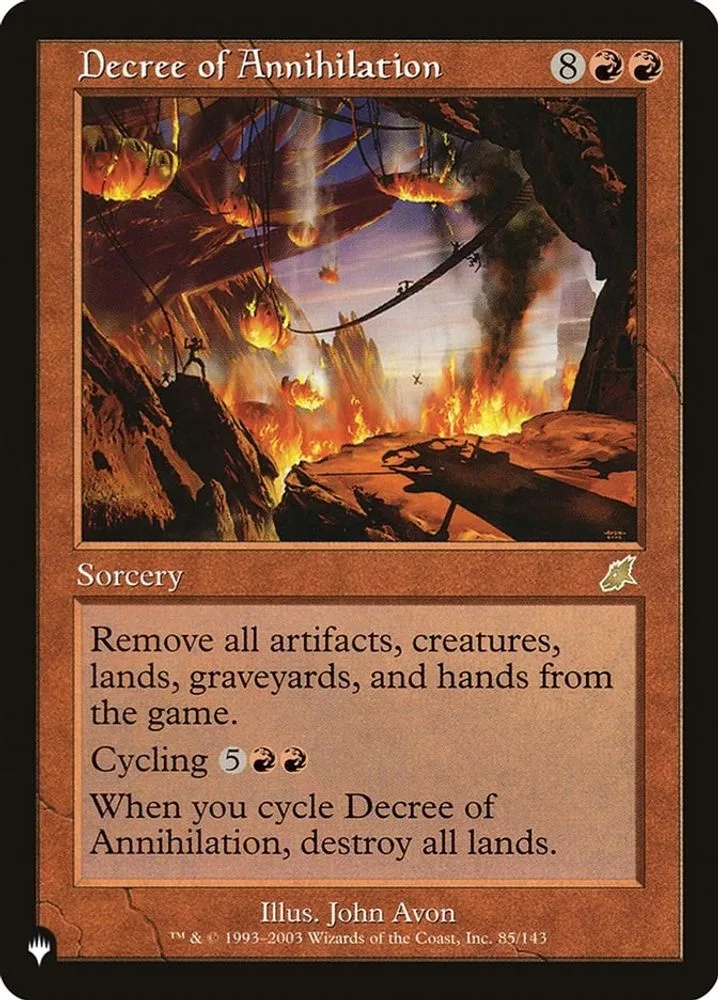 Decree of Annihilation (Decree of Annihilation)