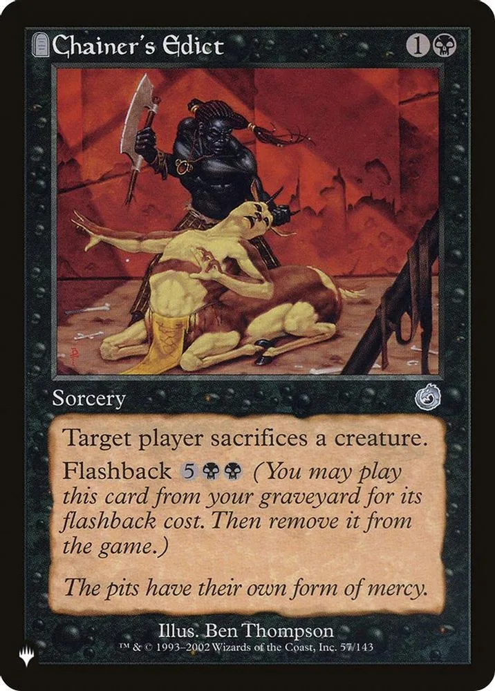 Chainer's Edict (Chainer's Edict)