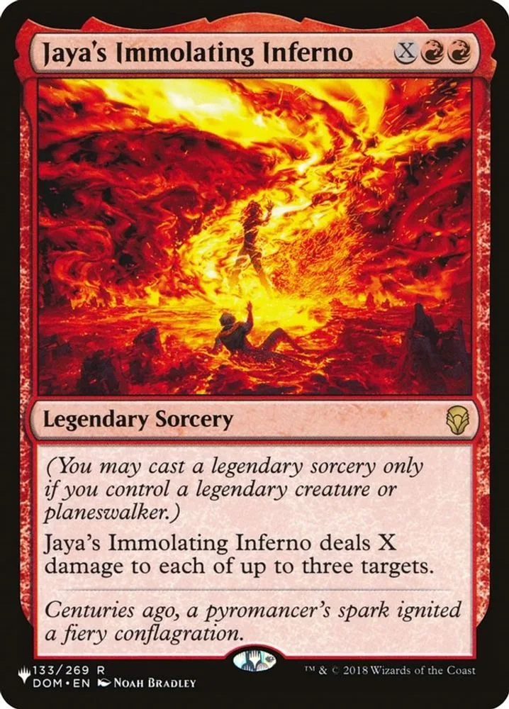 Jaya's Immolating Inferno (Jaya's Immolating Inferno)