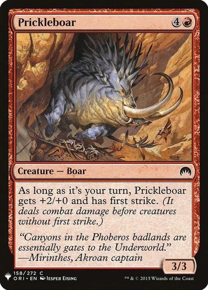 Prickleboar (Prickleboar)