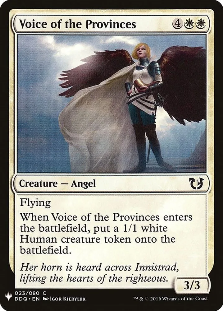 Voice of the Provinces (Voice of the Provinces)