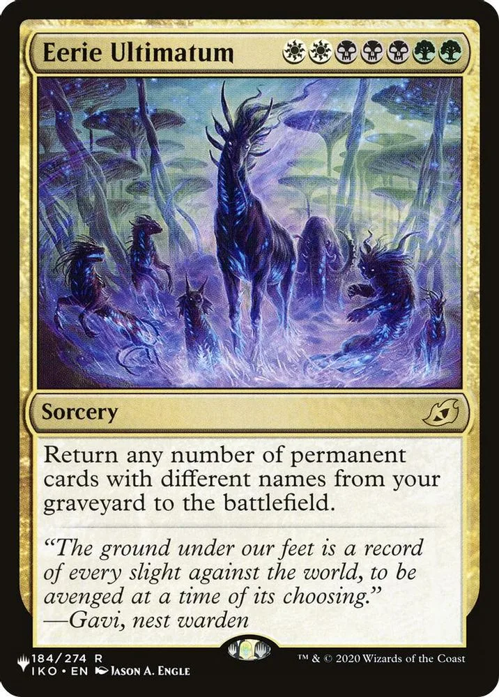 Eerie Ultimatum (Eerie Ultimatum)