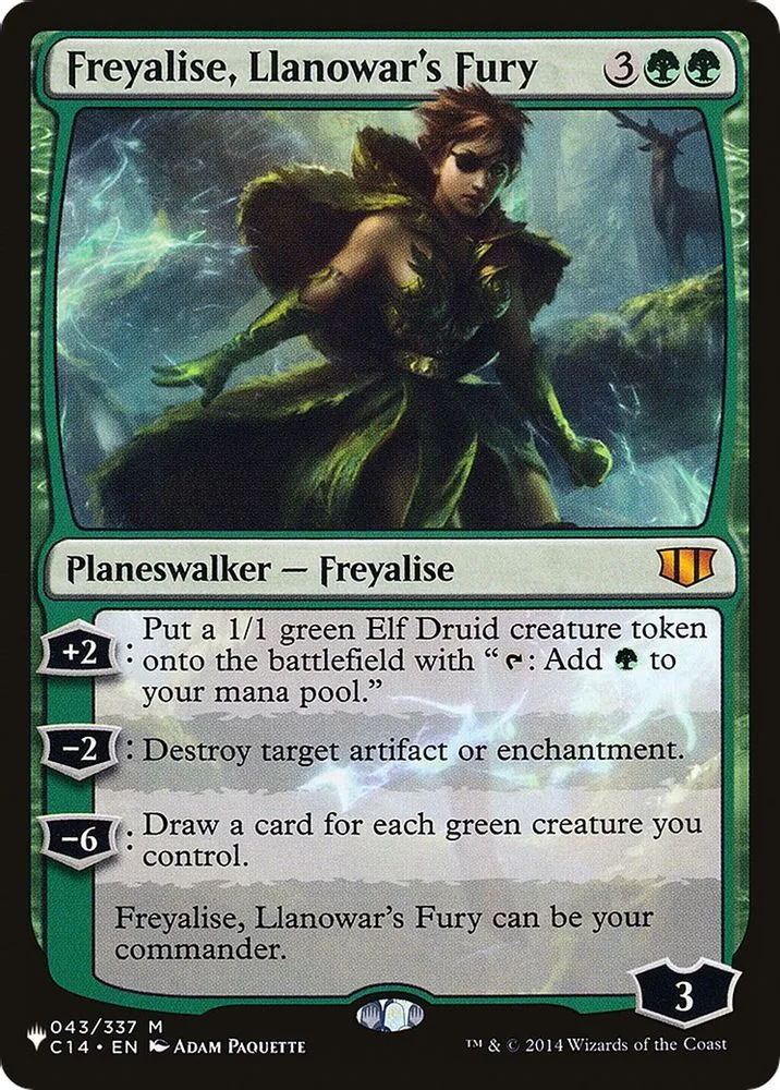 Freyalise, Llanowar's Fury (Freyalise, Llanowar's Fury)
