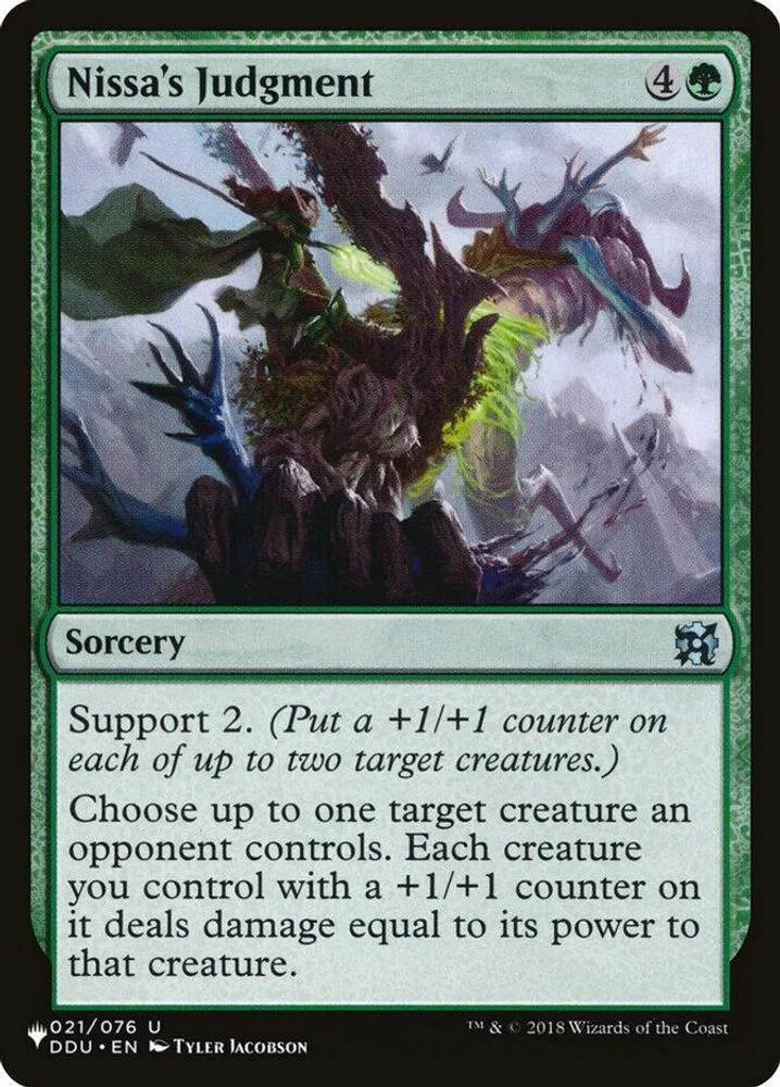 Nissa's Judgment (Nissa's Judgment)
