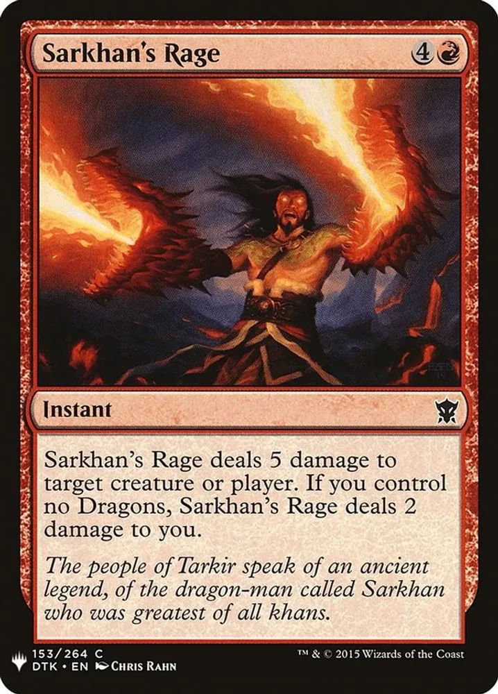 Sarkhan's Rage (Sarkhan's Rage)