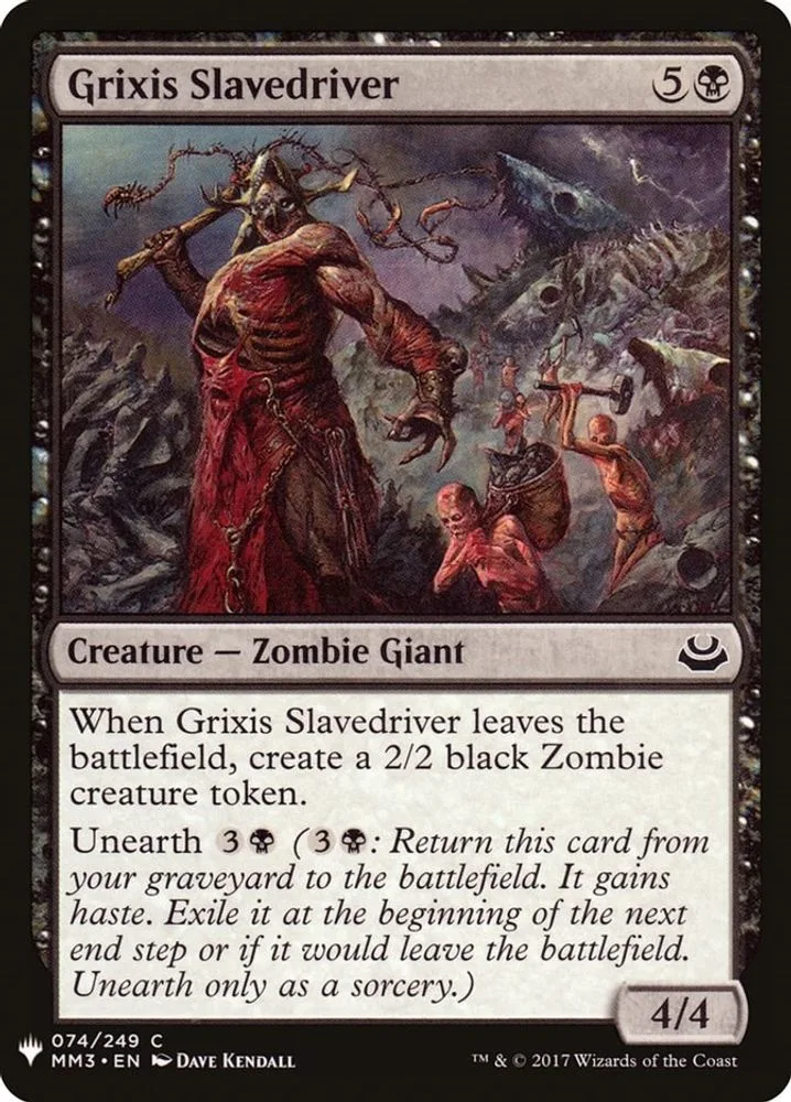 Grixis Slavedriver (Grixis Slavedriver)