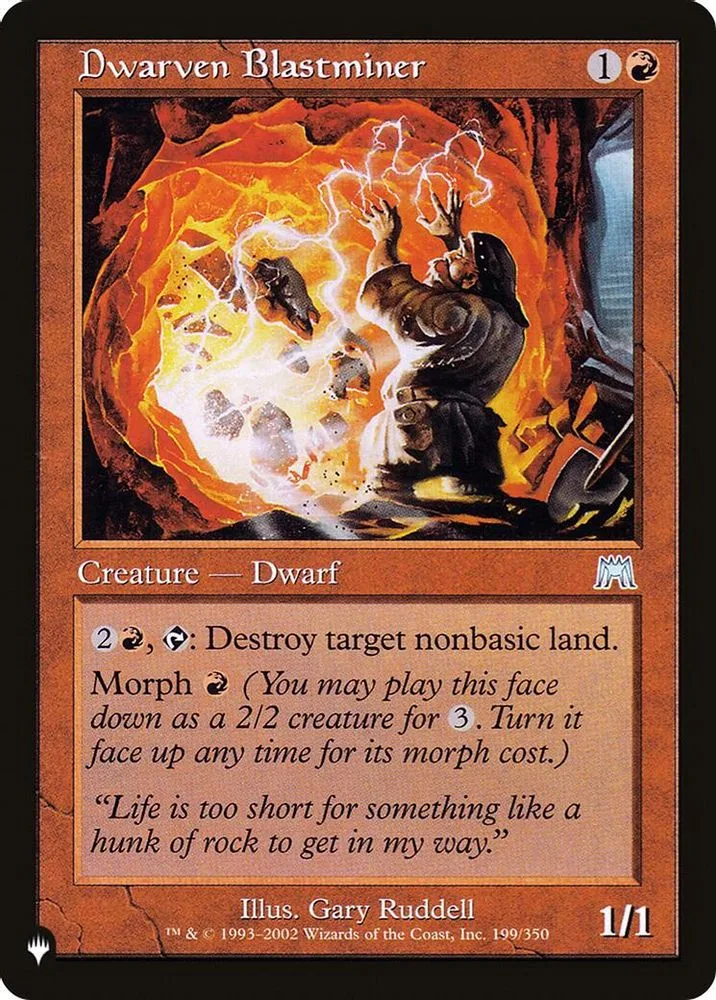 Dwarven Blastminer (Dwarven Blastminer)