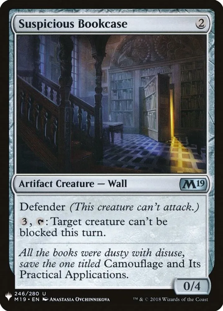 Suspicious Bookcase (Suspicious Bookcase)