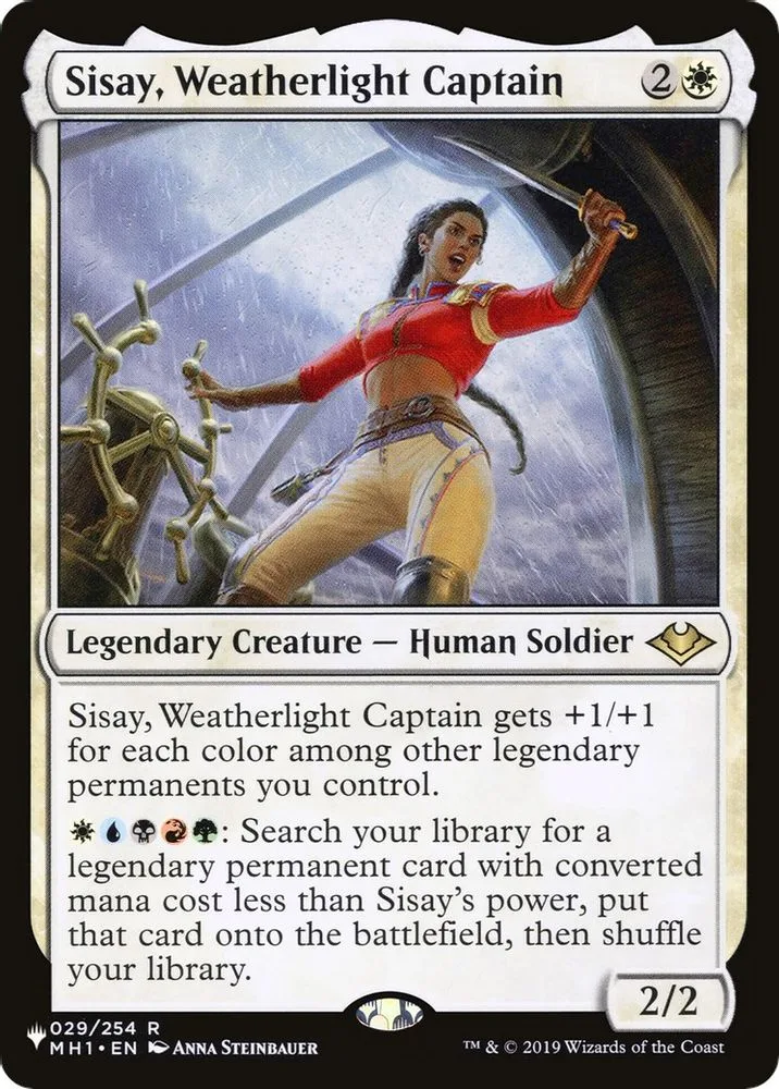 Sisay, Weatherlight Captain (Sisay, Weatherlight Captain)