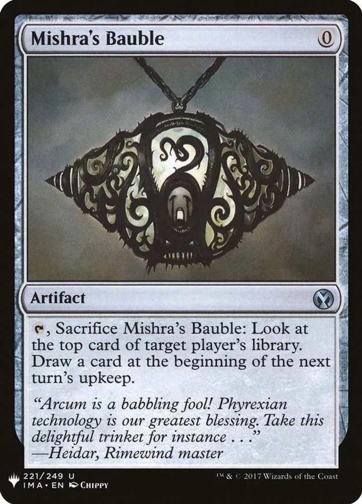Mishra's Bauble (Mishra's Bauble)