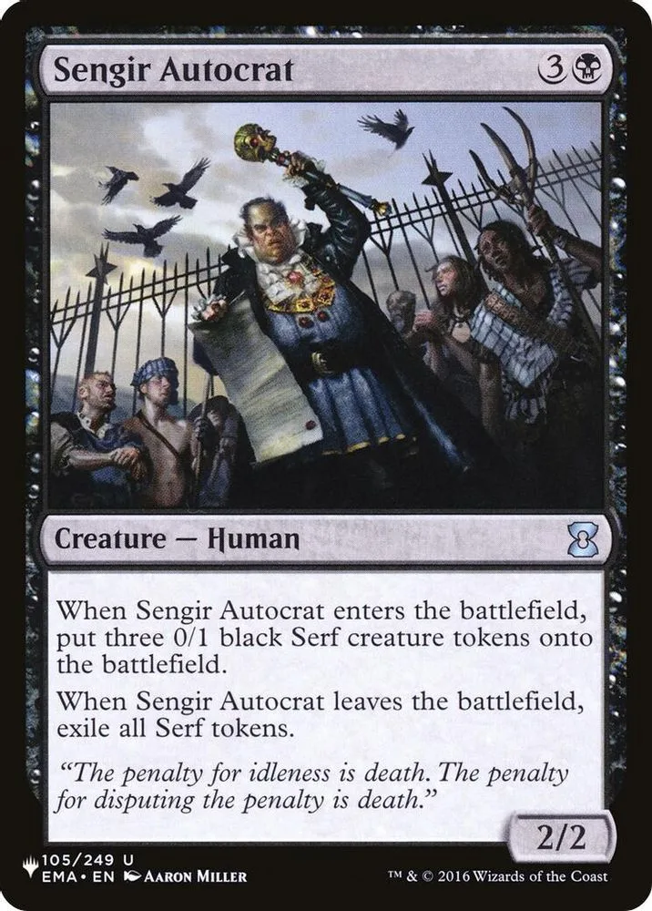 Sengir Autocrat (Sengir Autocrat)