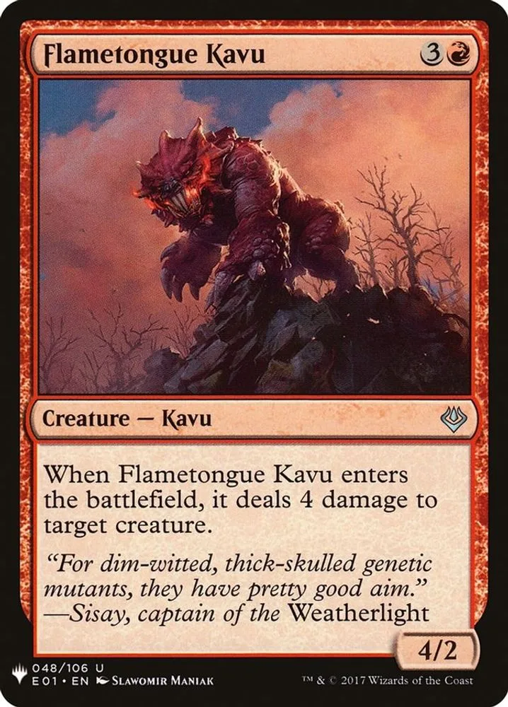Flametongue Kavu (Flametongue Kavu)