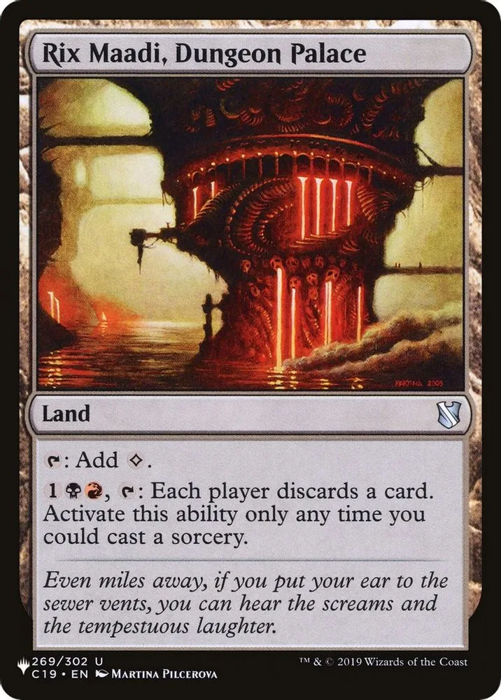Rix Maadi, Dungeon Palace (Rix Maadi, Dungeon Palace)