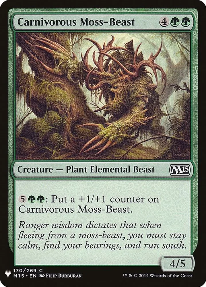 Carnivorous Moss-Beast (Carnivorous Moss-Beast)
