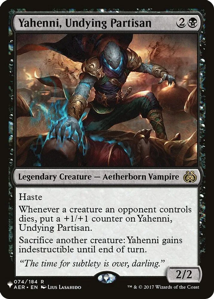 Yahenni, Undying Partisan (Yahenni, Undying Partisan)