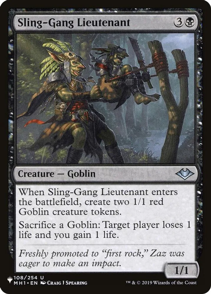 Sling-Gang Lieutenant (Sling-Gang Lieutenant)
