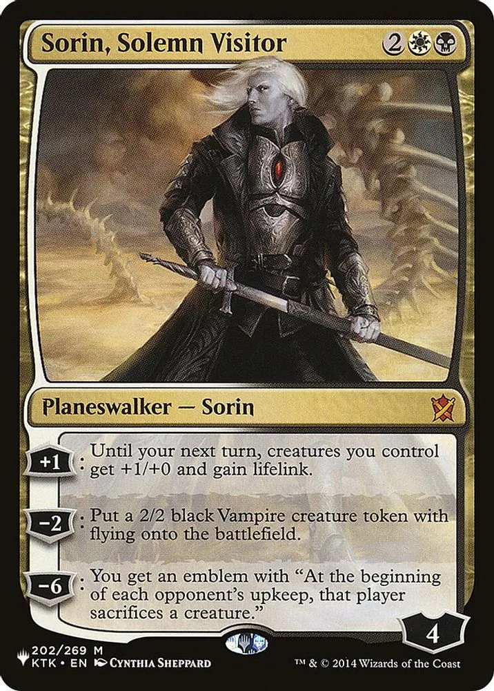 Sorin, Solemn Visitor (Sorin, Solemn Visitor)