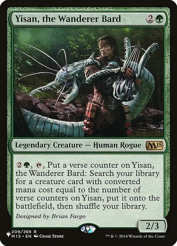 Yisan, the Wanderer Bard (Yisan, the Wanderer Bard)