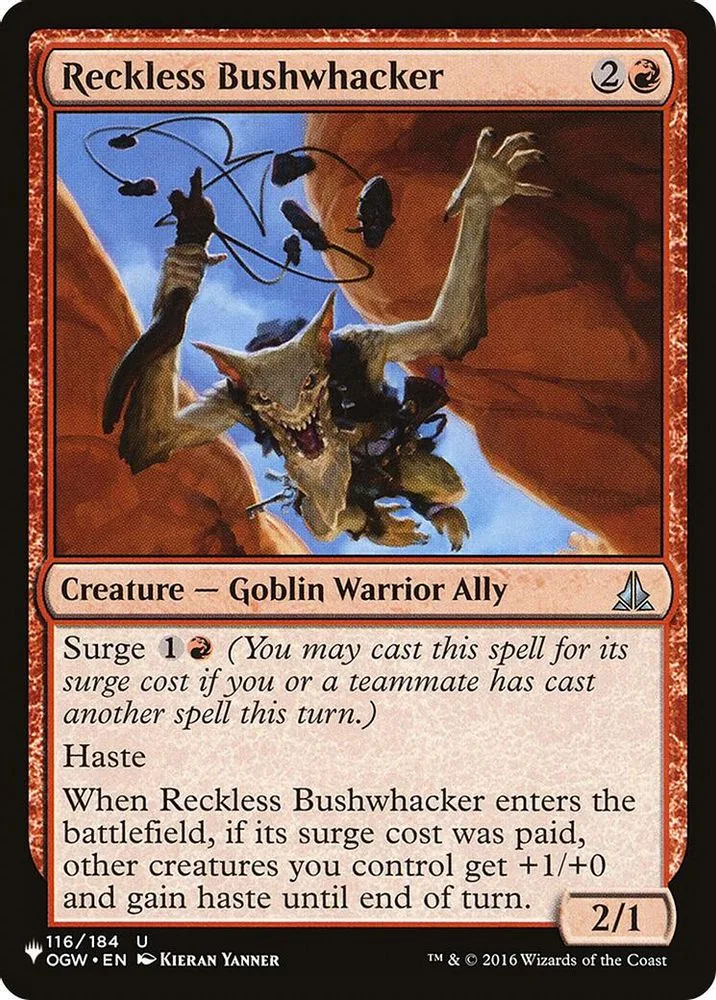 Reckless Bushwhacker (Reckless Bushwhacker)