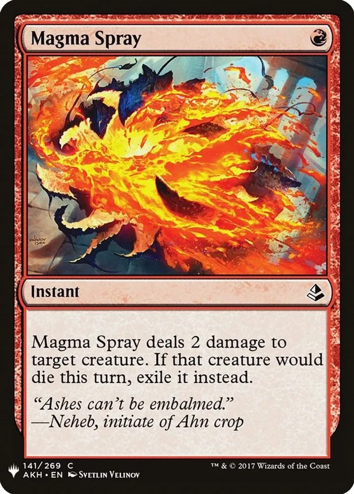 Magma Spray (Magma Spray)