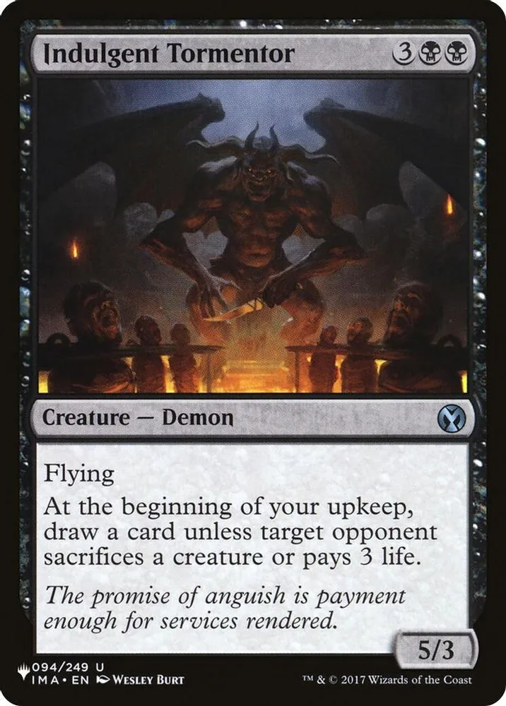 Indulgent Tormentor (Indulgent Tormentor)