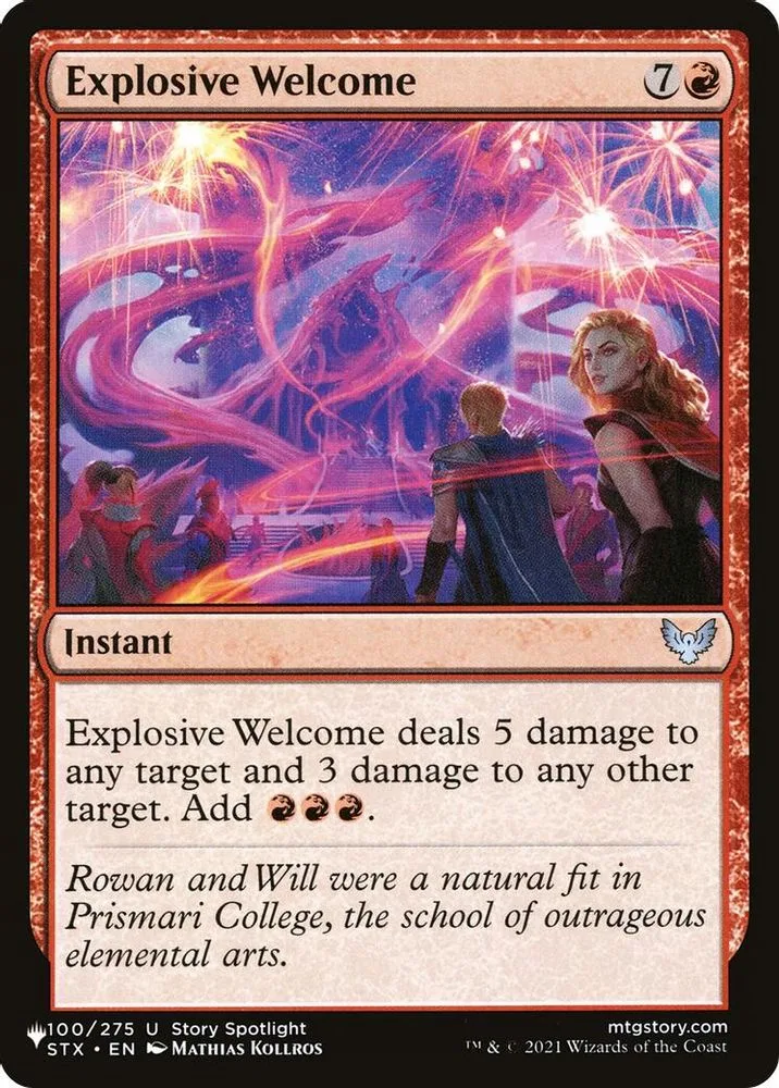 Explosive Welcome (Explosive Welcome)