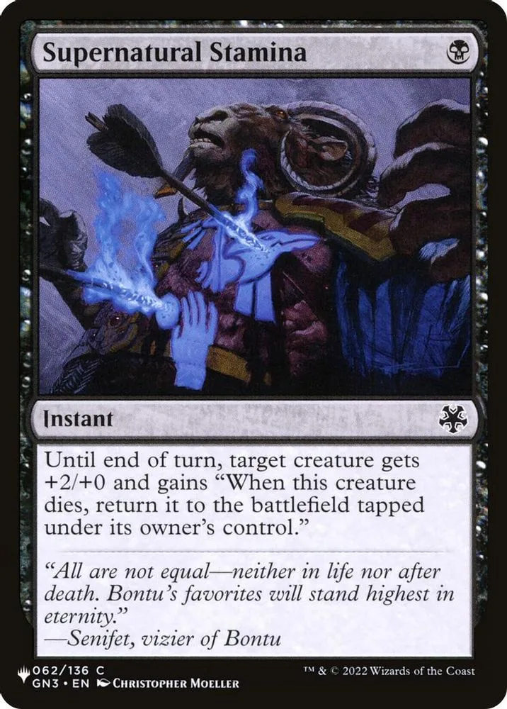 Supernatural Stamina (Supernatural Stamina)