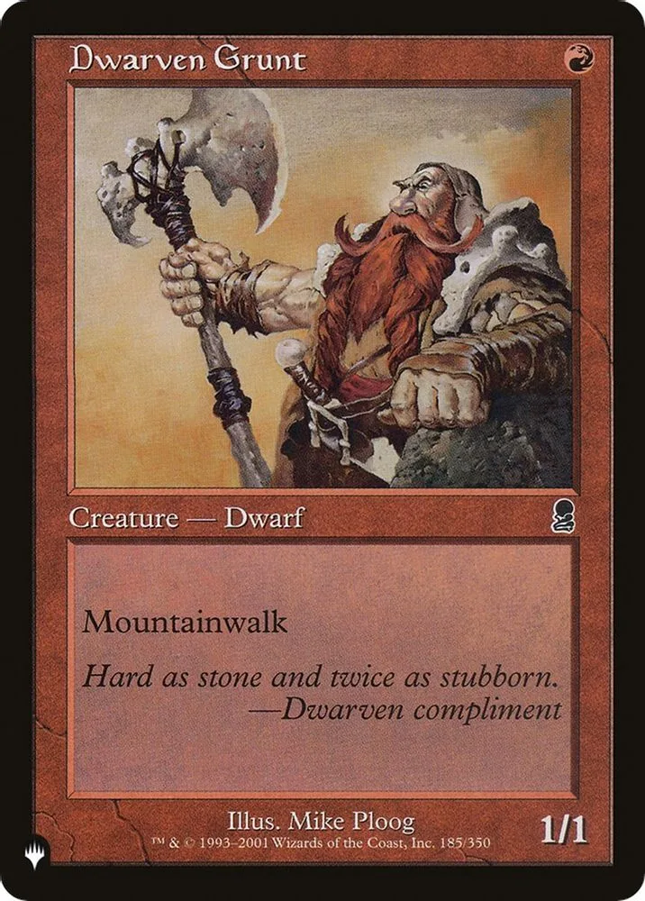 Dwarven Grunt (Dwarven Grunt)