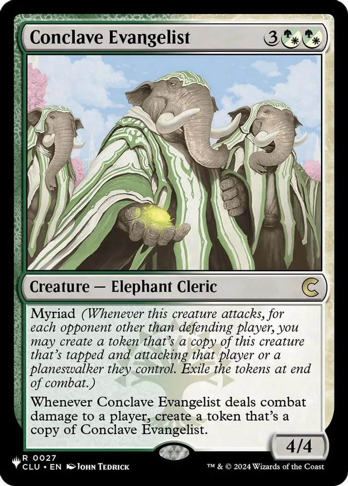 Conclave Evangelist (Conclave Evangelist)