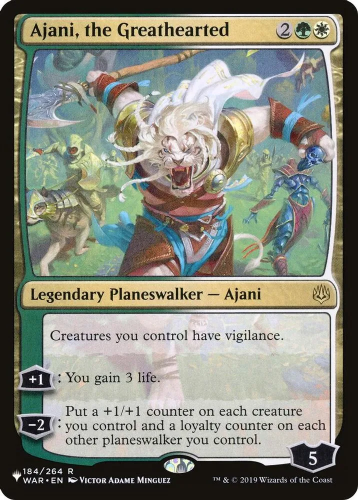 Ajani, the Greathearted (Ajani, the Greathearted)