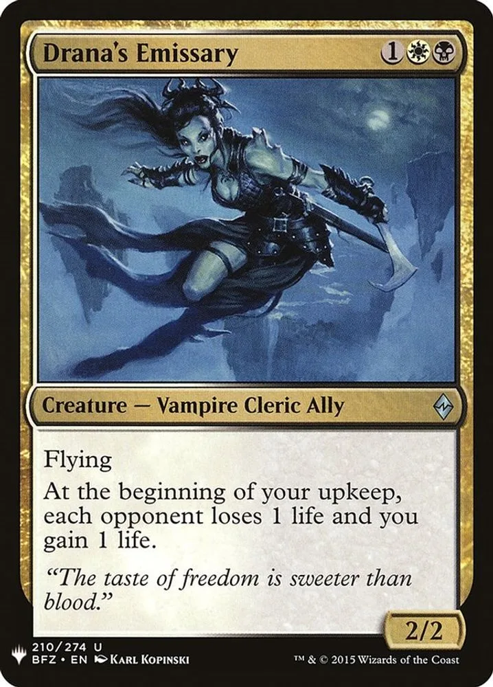 Drana's Emissary (Drana's Emissary)