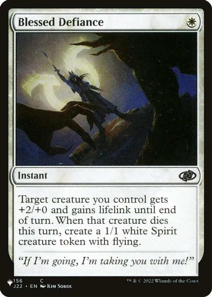 Blessed Defiance (Blessed Defiance)