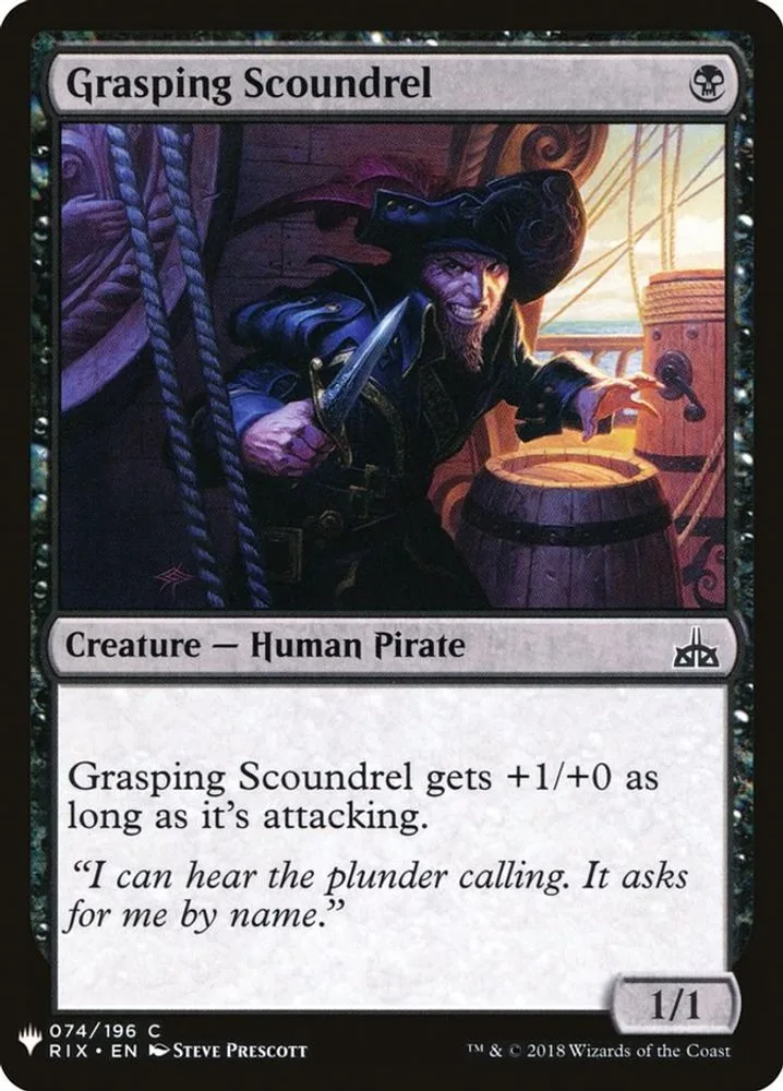 Grasping Scoundrel (Grasping Scoundrel)