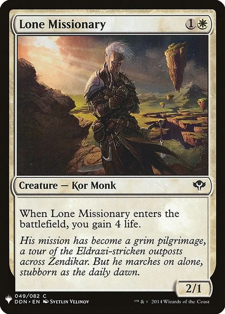 Lone Missionary (Lone Missionary)