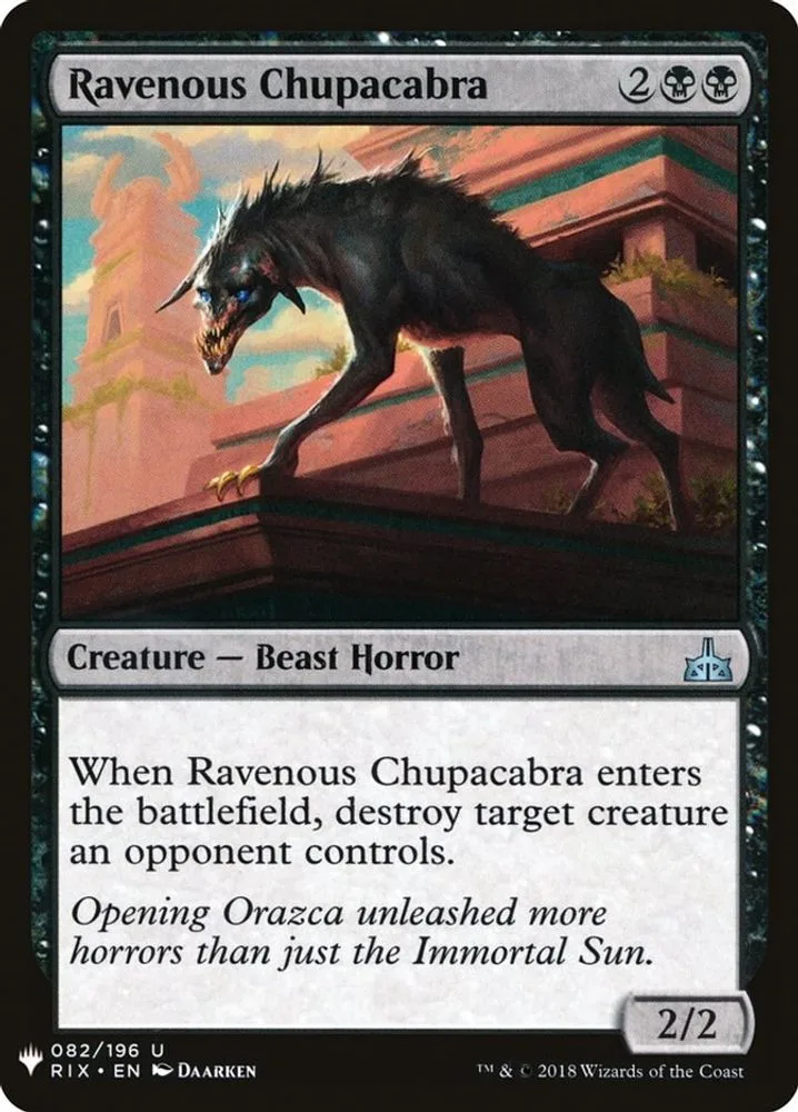 Ravenous Chupacabra (Ravenous Chupacabra)