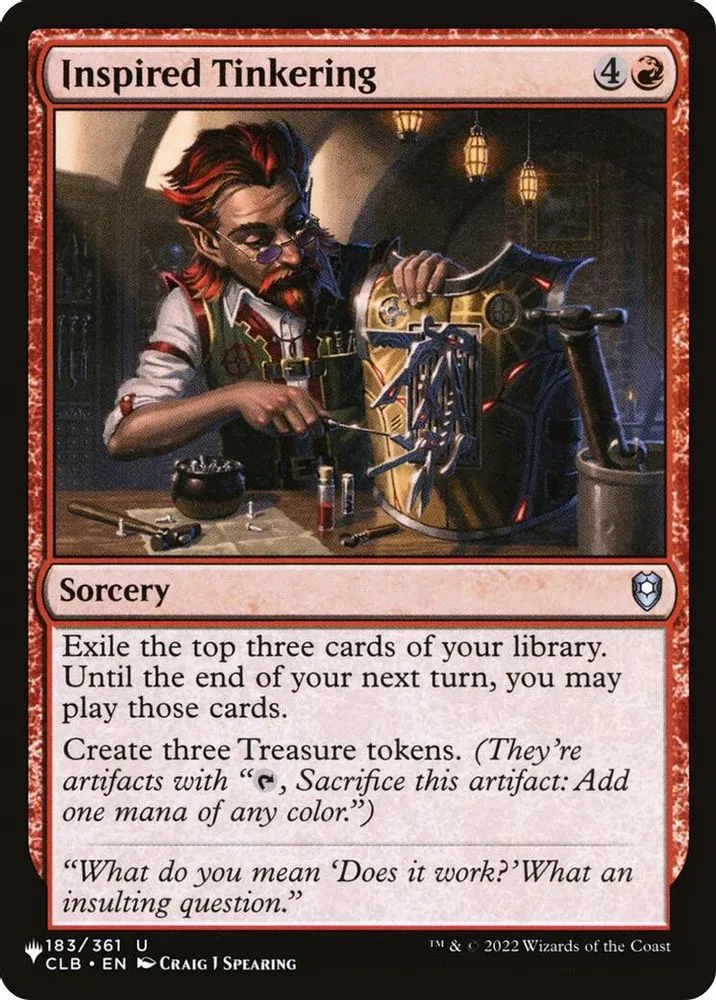 Inspired Tinkering (Inspired Tinkering)