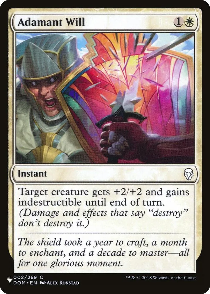 Adamant Will (Adamant Will)