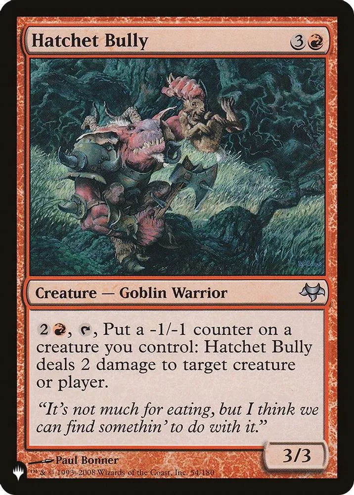 Hatchet Bully (Hatchet Bully)