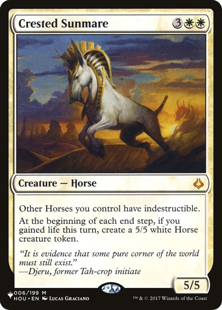 Crested Sunmare (Crested Sunmare)