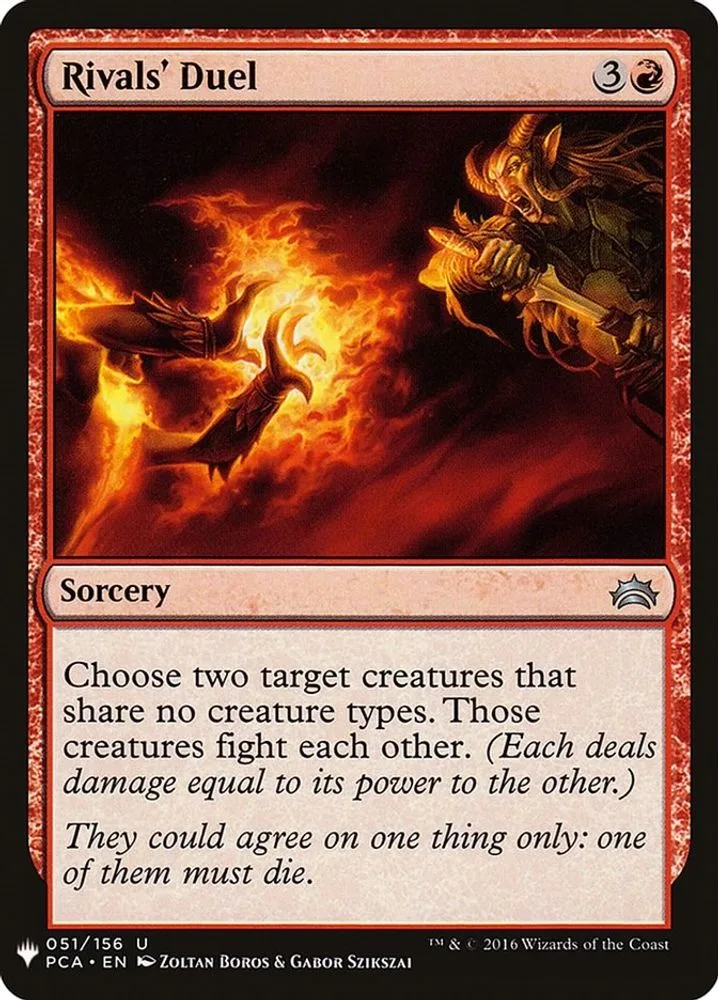 Rivals' Duel (Rivals' Duel)