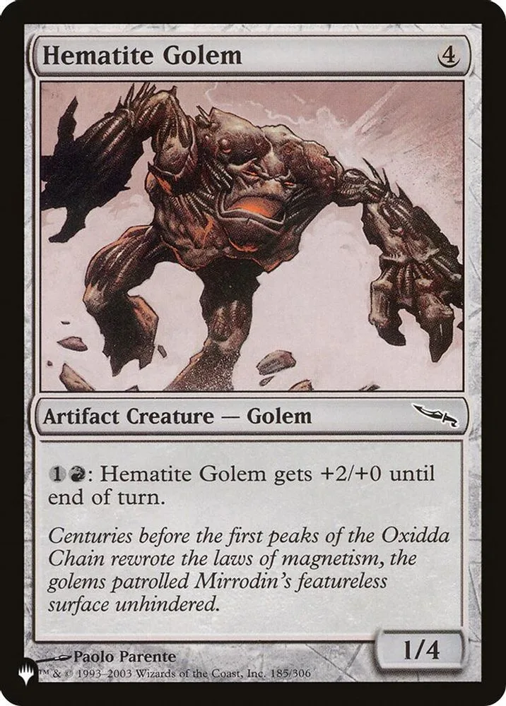 Hematite Golem (Hematite Golem)