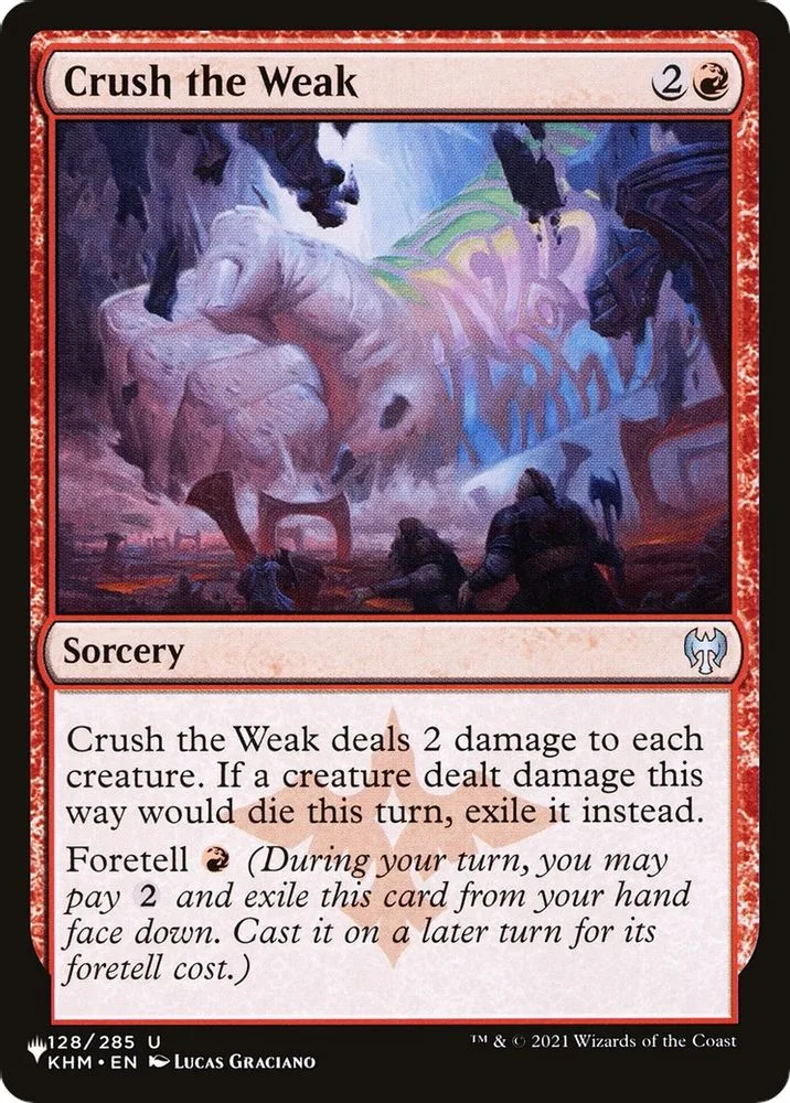 Crush the Weak (Crush the Weak)