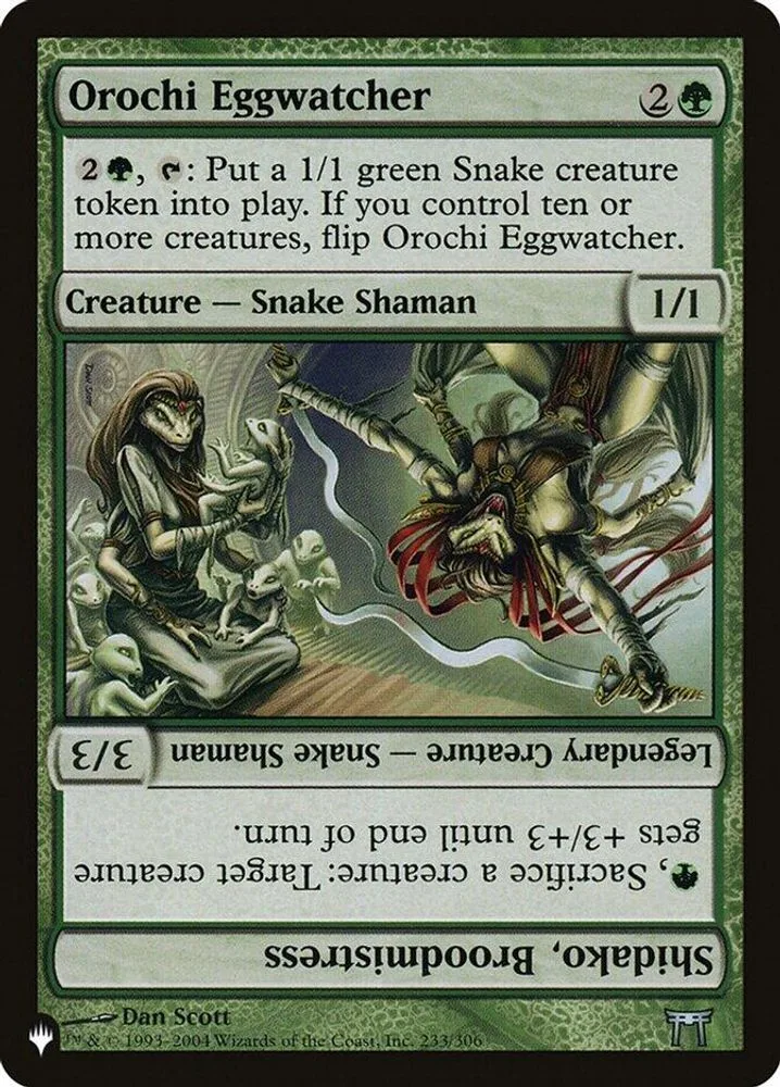 Orochi Eggwatcher // Shidako, Broodmistress (Orochi Eggwatcher // Shidako, Broodmistress)