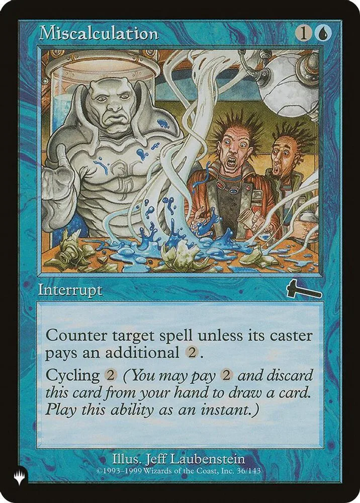 Miscalculation (Miscalculation)